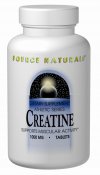 Creatine (1000 mg 100 tabs) Source Naturals
