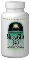 Mega-GLA 300 (300 mg 120 softgels) Source Naturals