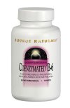 Coenzymated B-6 (25 mg 120 tabs) Source Naturals