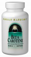Beta Carotene (25000 IU 250 softgels) Source Naturals