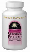 Chromium Picolinate (200 mcg 120 tabs) Source Naturals