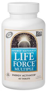 Life Force Multiple - No Iron (180 tabs) Source Naturals