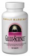 Gluco-Science (90 tabs) Source Naturals