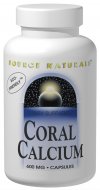 Coral Calcium (600 mg 60 caps) Source Naturals