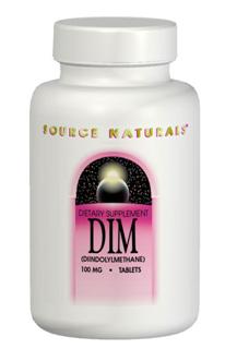 DIM (100 mg 180 tabs) Source Naturals