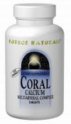 Coral Calcium Multi-Mineral Complex (300 mg 120 tabs) Source Naturals