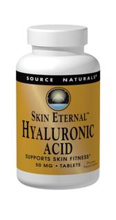 Skin Eternal Hyaluronic Acid (50 mg-60 tabs) Source Naturals