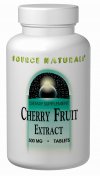 Cherry Fruit Extract (500 mg 180 tabs) Source Naturals