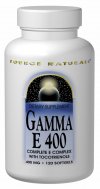 Gamma E 400 Complex (400 mg-60 softgels) Source Naturals