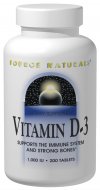Vitamin D-3  ( 2000 IU 200 caps) Source Naturals