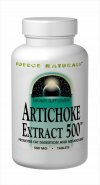 Artichoke Extract 500 (500 mg 45 tabs) Source Naturals