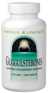 Guggulsterones (37.5 mg-60 tabs) Source Naturals