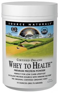 Whey to Health (10 oz) Source Naturals