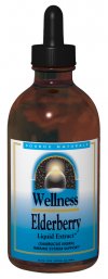 Wellness Elderberry Liquid Extract (2 fl oz) Source Naturals