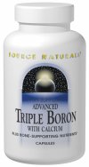 Advanced Triple Boron with Calcium (1000 mg 120 caps) Source Naturals