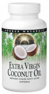 Coconut Oil Extra Virgin (1000 mg 60 softgels) Source Naturals