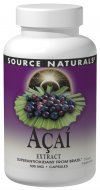 Acai Extract (500 mg 120 caps) Source Naturals