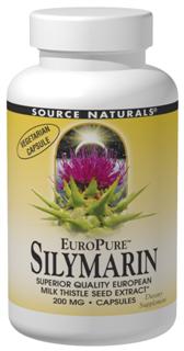 EuroPure Silymarin (200 mg 60 vegicaps) Source Naturals