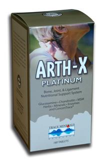 Arth-X Platinum - Glucosamine, Chondroitin, MSM (180 tab) Trace Mineral Research