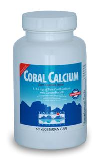 Coral Calcium w/ConcenTrace (60 caps) Trace Mineral Research