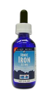 Liquid Ionic Iron - 22 mg (2 oz) Trace Mineral Research