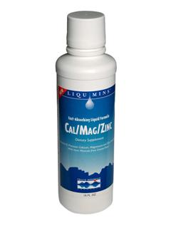 Liquid Cal/Mag/Zinc (1200mg/600mg/15mg - 16 oz.) Trace Mineral Research
