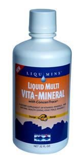 Liquid Multi Vita-Mineral-Orange/Mango (32 oz) Trace Mineral Research