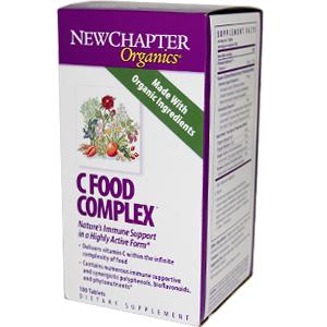 C Food Complex (90 tablets) New Chapter Nutrition