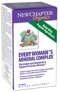 Every Woman's Mineral Complex (90 tablets) New Chapter Nutrition