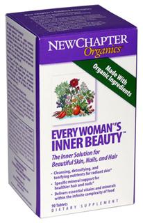 Every Woman's Inner Beauty (90 tablets) New Chapter Nutrition