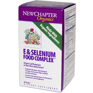 E & Selenium Food Complex (60 veg.capsules) New Chapter Nutrition