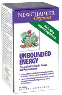 Unbounded Energy  (90 tablets) New Chapter Nutrition
