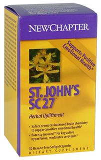 St. John's SC27 (30 soft gels) New Chapter Nutrition