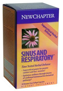 Supercritical Sinus and Respiratory (30 soft gels) New Chapter Nutrition