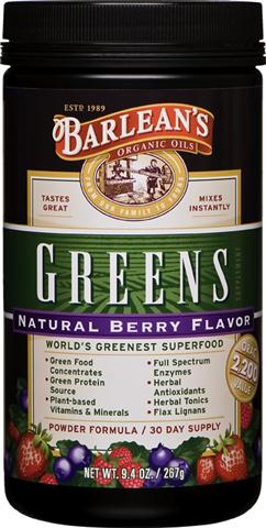 Berry Flavored Greens (9.4 oz) Barlean's