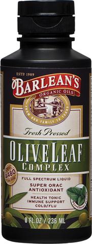 Olive Leaf Complex Peppermint (8 oz) Barlean's