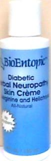 Diabetic Herbal Neuropathy Skin Crème ( 4 oz ) BioEntopic