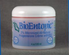 Natural Progesterone Cr�me with Vitamin B12 (3.4 oz) BioEntopic