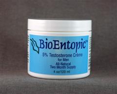 Testosterone Crème for Men (4 oz) BioEntopic