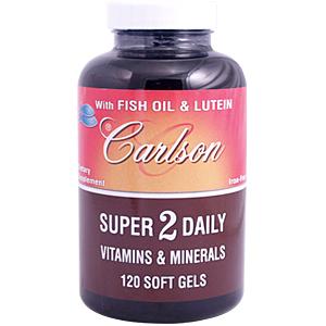 Super 2 Daily (120 soft gels) Carlson Labs
