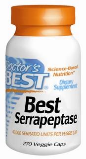 Best Serrapeptase (90 vegetable capsules) Doctor's Best