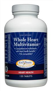 Whole Heart Multivitamin (120 tabs) Enzymatic Therapy