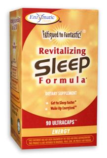Fatigued to Fantastic! Revitalizing Sleep Formula (90 Ultracaps) Enzymatic Therapy