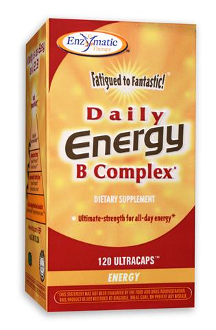 Fatigued to Fantastic! Daily Energy B Complex (120 Ultracaps) Enzymatic Therapy