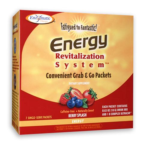 Fatigued to Fantastic! Energy to Go (Berry 7 one-day packets) Enzymatic Therapy