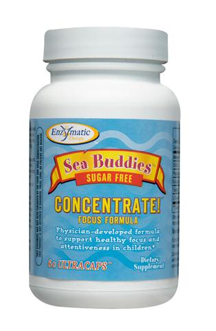 Sea Buddies Concentrate Focus Formula (60 Ultracaps) Enzymatic Therapy