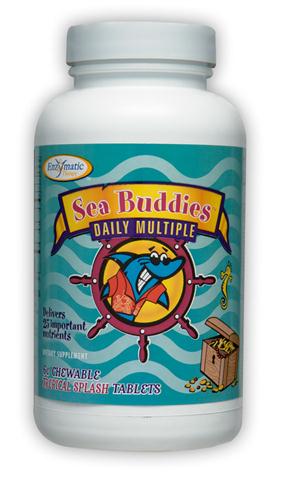 Sea Buddies Daily Multiple (Tropical Splash 60 chewable tabs) Enzymatic Therapy