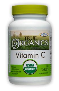 True Organics Vitamin C (90 tabs) Enzymatic Therapy