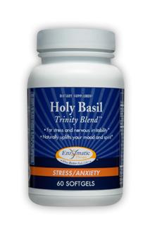 Trinity Blend Holy Basil (60 softgels) Enzymatic Therapy