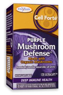 Cell Forté Purple Mushroom Defense (120 Ultracaps) Enzymatic Therapy
